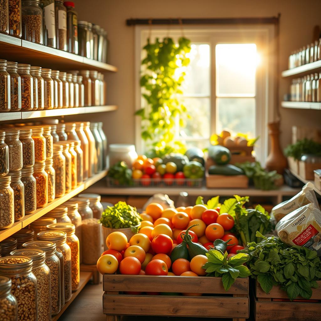 Pantry and produce staples I keep on hand