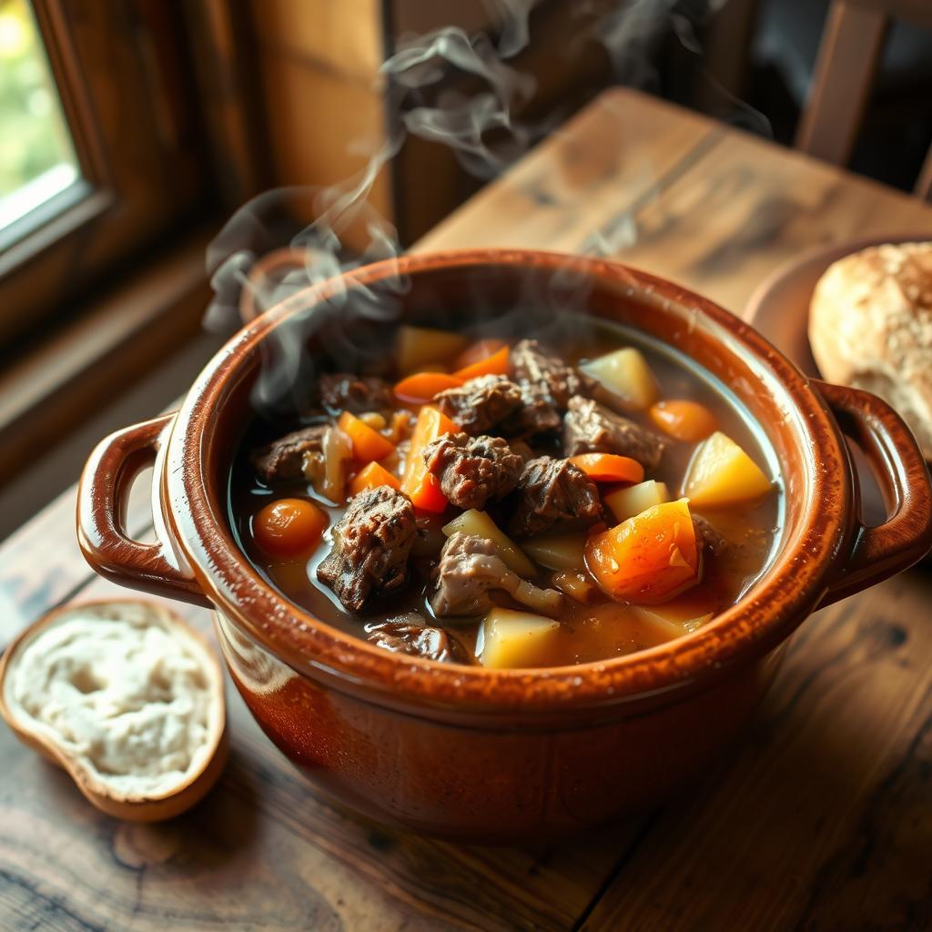 Slow Cooker Beef & Veggie Stew