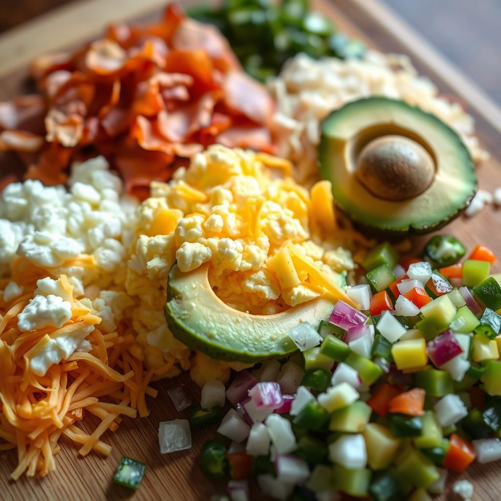 What I Pack In My Protein-Packed Breakfast Burritos