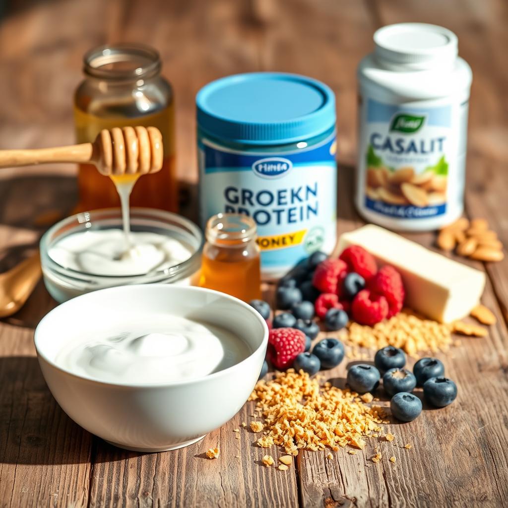 Ingredients for a healthier cheesecake fix Ingredients for a healthier cheesecake fix