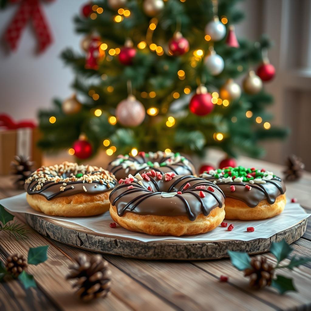 Christmas Protein Doughnuts Recipe Christmas Protein Doughnuts Recipe
