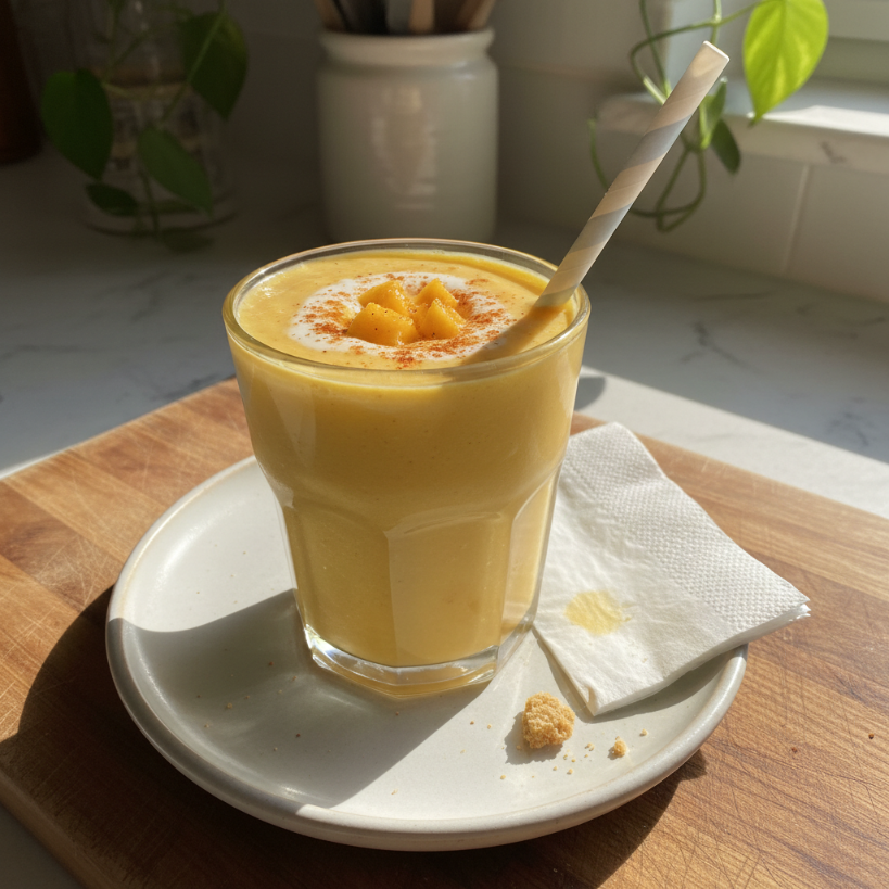 The Best 5-Minute Creamy Mango Smoothie
