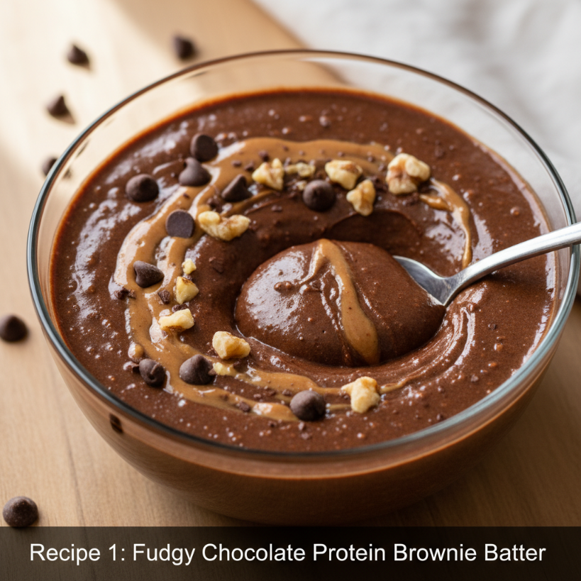 4 Guilt-Free High Protein Desserts for Your Weight Loss Journey