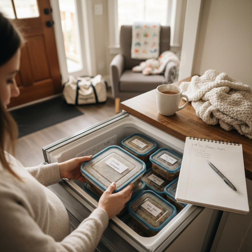 The Ultimate Third Trimester Freezer Meal Prep Checklist