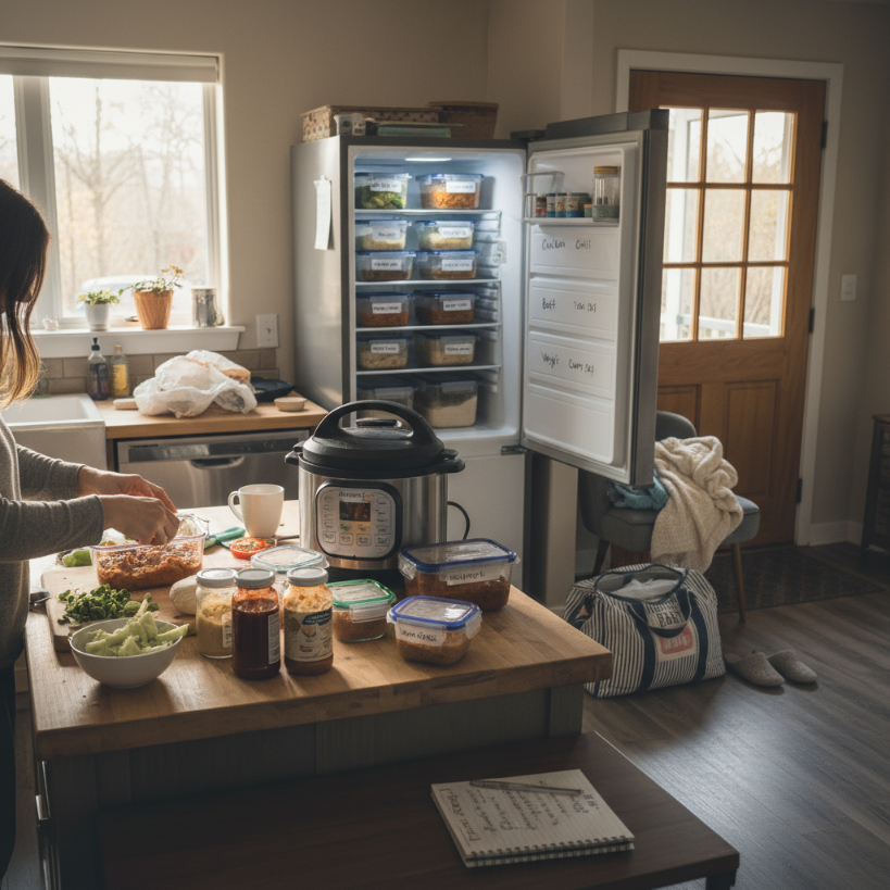 Instant Pot Meal Prep for New Parents